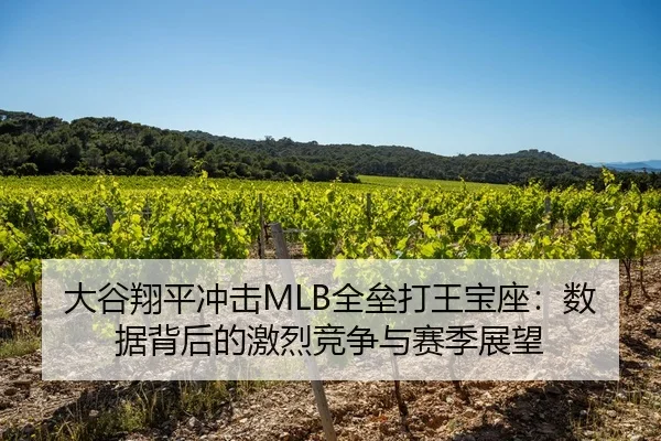 大谷翔平冲击MLB全垒打王宝座：数据背后的激烈竞争与赛季展望